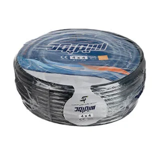 کابل افشان سیم پود چهار رشته با سطح مقطع 4mm (کلاف)
