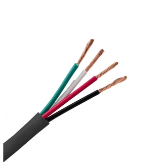 کابل افشان سیم پود چهار رشته با سطح مقطع 0/75mm (کلاف)