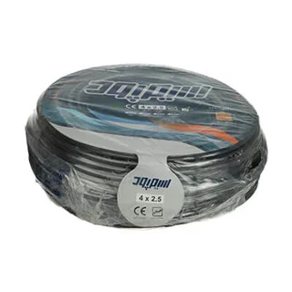 کابل افشان سیم پود چهار رشته با سطح مقطع 2/5mm (کلاف)