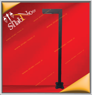 چراغ حیاطی یک طرفه مدل سارا دو لامپ