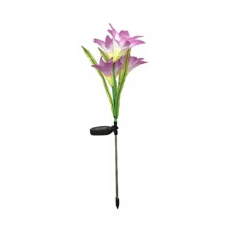 چراغ حیاطی (باغی) خورشیدی مدل گل سولونیکس