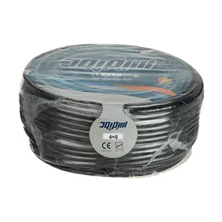 کابل افشان سیم پود چهار رشته با سطح مقطع 6mm (کلاف)