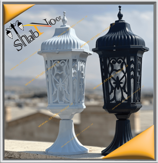 چراغ حیاطی سردری مدل ماهان