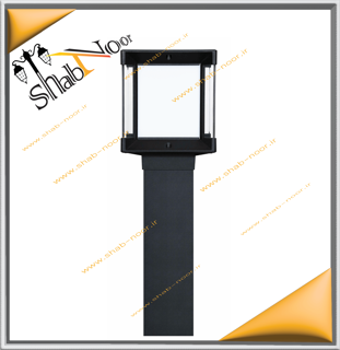 چراغ حیاطی سردری مدل تارا چمنی 80 سانت