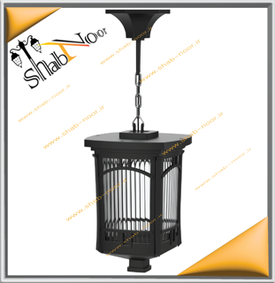 چراغ حیاطی آویز مدل افق