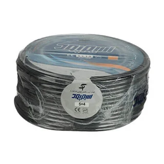 کابل افشان سیم پود پنج رشته با سطح مقطع 4mm (کلاف)