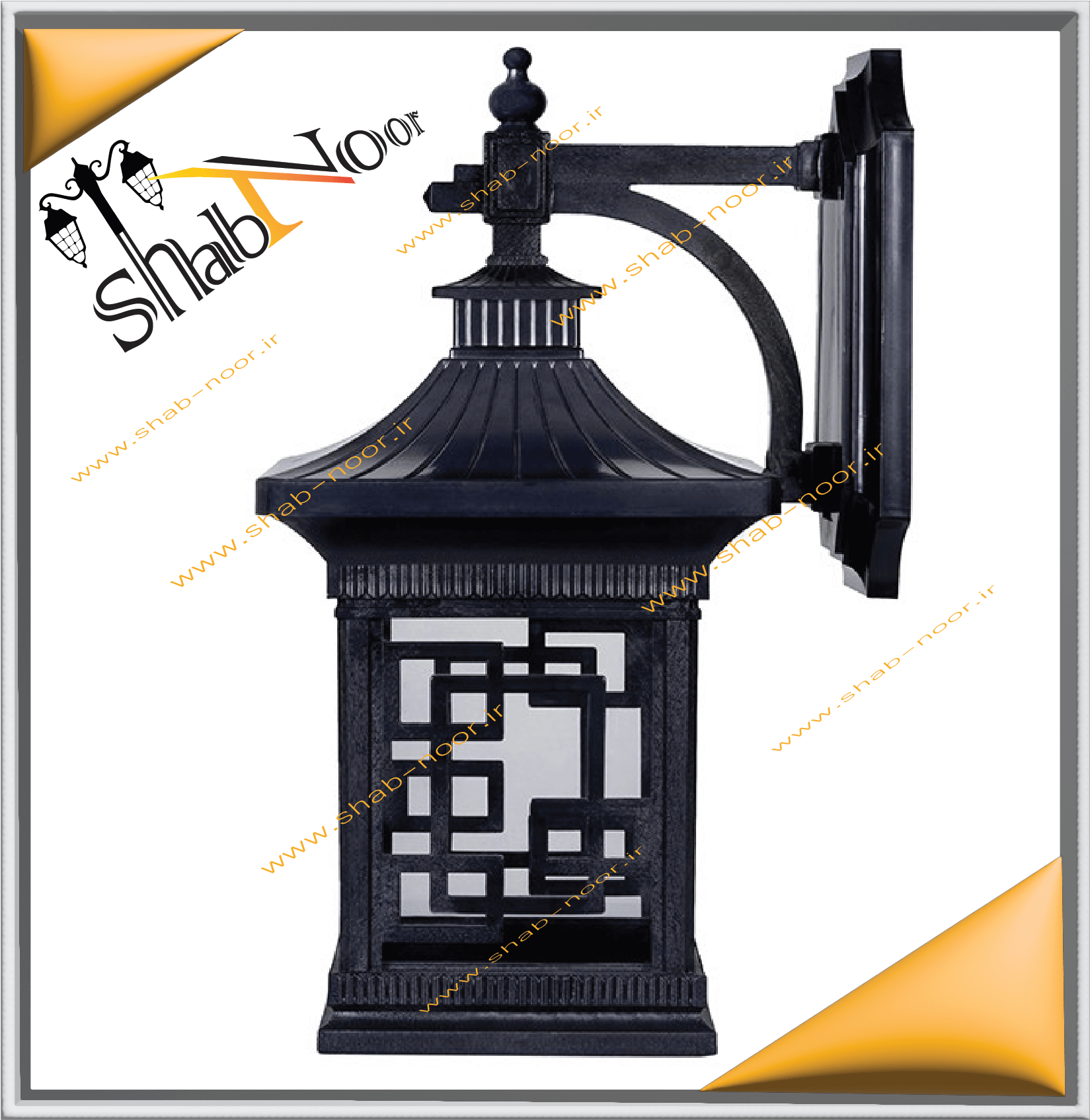 چراغ حیاطی مدل تابیس دیواری